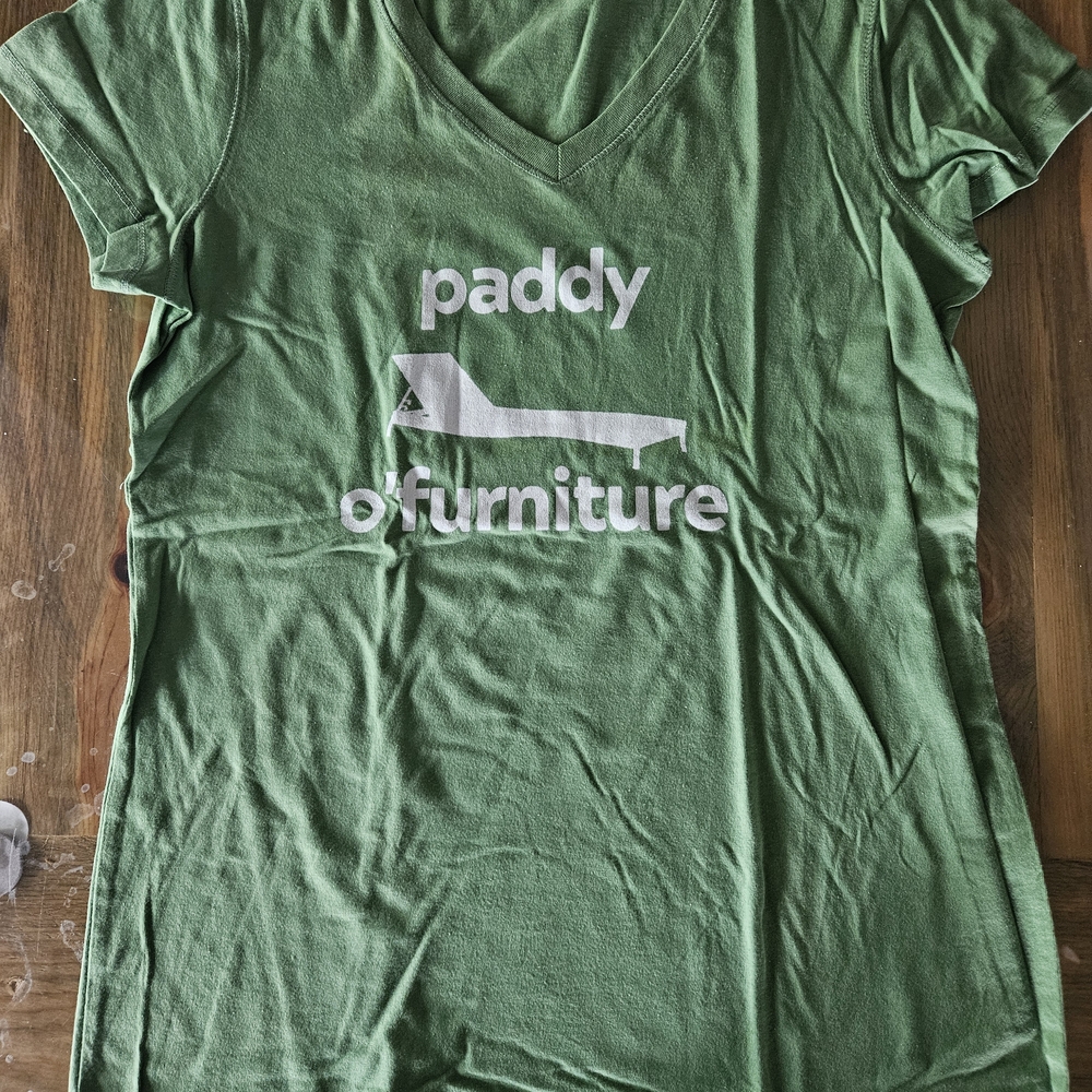 Get your lounge on with Paddy O’Furniture—where patio humor meets comfort!